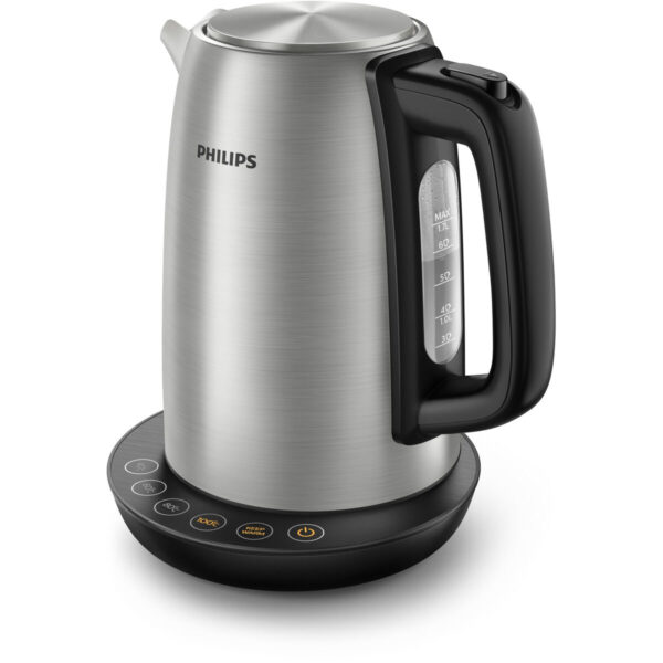 Wasserkocher Philips HD9359/90 Edelstahl 2200 W Schwarz metall 1,7 L – Bild 3