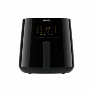 Heißluftfritteuse Philips HD9280/70 Schwarz Silberfarben 2000 W 6,2 L