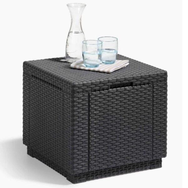 Beistelltisch Allibert by KETER Schwarz PP (42 x 42 x 39 cm) – Bild 2