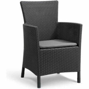 Gartenstuhl Allibert by KETER 215526 Grau 62 x 60 x 89 cm