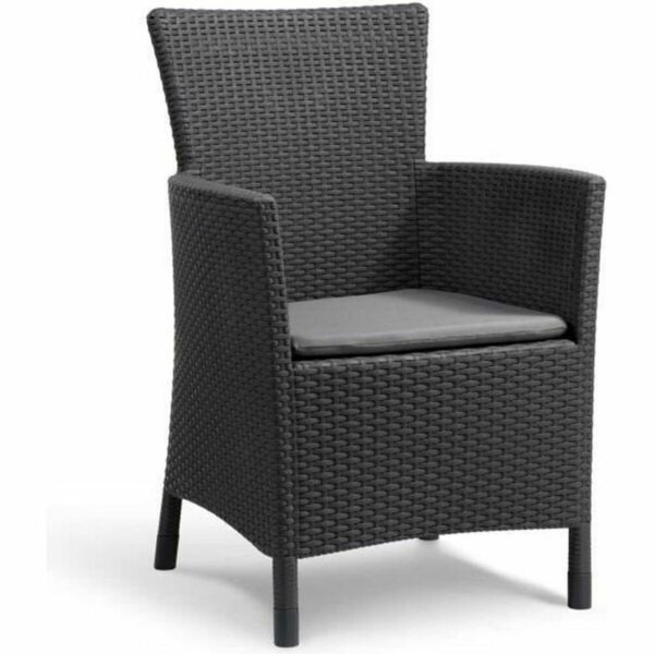 Gartenstuhl Allibert by KETER 215526 Grau 62 x 60 x 89 cm