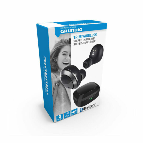 Bluetooth Kopfhörer mit Mikrofon Grundig TWS Schwarz – Bild 3