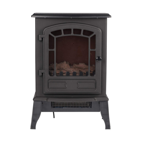 Dekorativer elektrischer Wandkamin Classic Fire Torino Schwarz 2000 W 56,5 x 24 x 38 cm – Bild 2