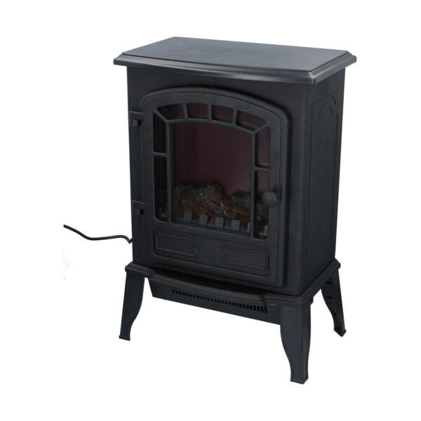 Dekorativer elektrischer Wandkamin Classic Fire Torino Schwarz 2000 W 56,5 x 24 x 38 cm – Bild 3