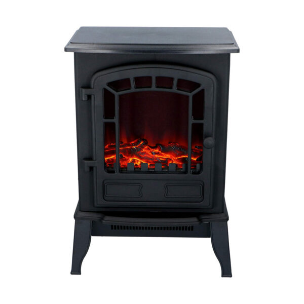 Dekorativer elektrischer Wandkamin Classic Fire Torino Schwarz 2000 W 56,5 x 24 x 38 cm – Bild 6