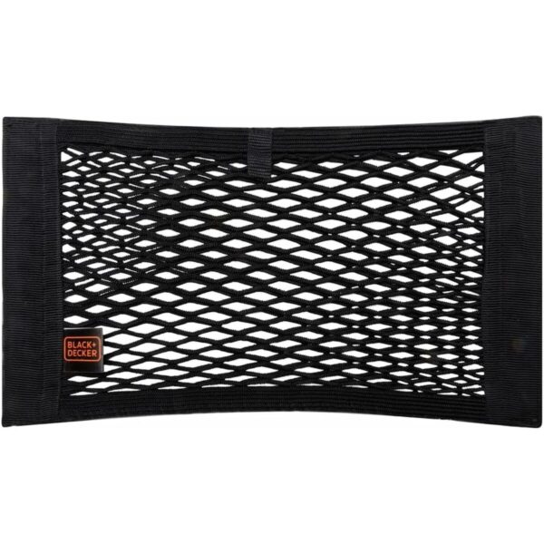 Autoaufbewahrungsnetz Black & Decker Schwarz 40/50/60/80 x 25 cm 4 Stücke – Bild 2