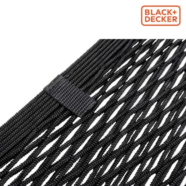 Autoaufbewahrungsnetz Black & Decker Schwarz 40/50/60/80 x 25 cm 4 Stücke – Bild 6