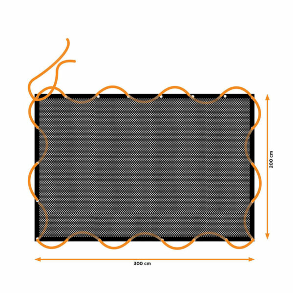 Abschleppnetz Black & Decker 2 x 3 m Kunststoff – Bild 2