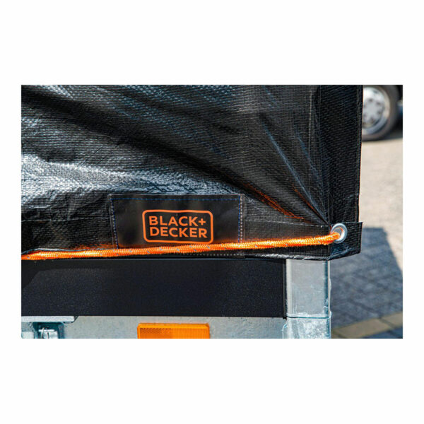 Anhängerabdeckung Black & Decker 2 x 3 m – Bild 3