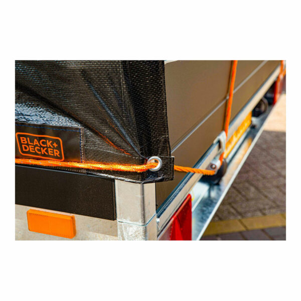 Anhängerabdeckung Black & Decker 2 x 3 m – Bild 4