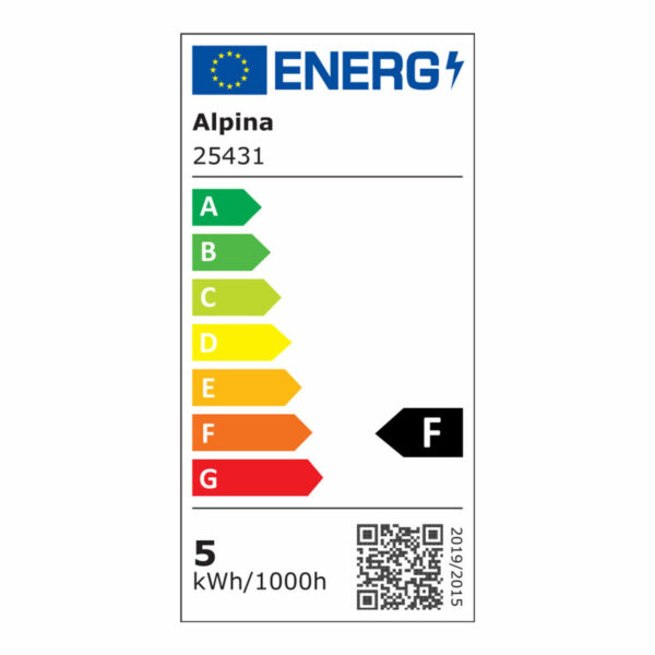 Smart Glühbirne Alpina RGB Wi-Fi 5 W 4,9 W GU10 2700-6500 K 470 lm – Bild 5