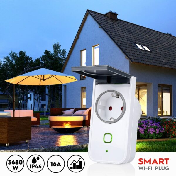 Intelligenter Stecker Alpina Smart Home Außenbereich Wi-Fi 230 V 16 A – Bild 3