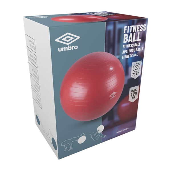 Übungsball Umbro Ø 75 cm Rot – Bild 2