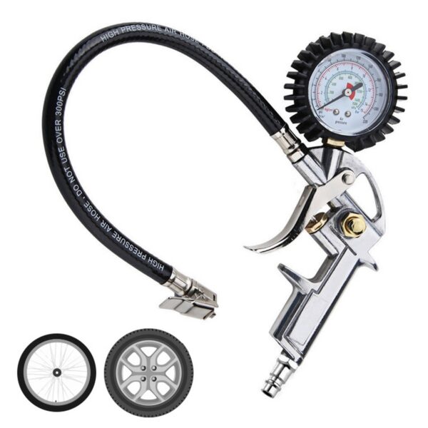 Aufblaspistole mit Manometer All Ride – Bild 2