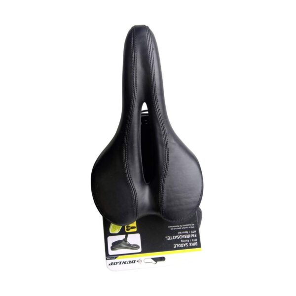 Sattel Dunlop Schwarz Fahrrad – Bild 2