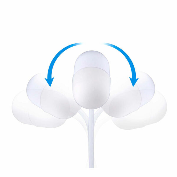 LED-Lampe mit Lautsprecher und kabellosem Ladegerät Grundig Weiß 10 W 50 lm Ø 12 x 26 cm Kunststoff 3 in 1 – Bild 3