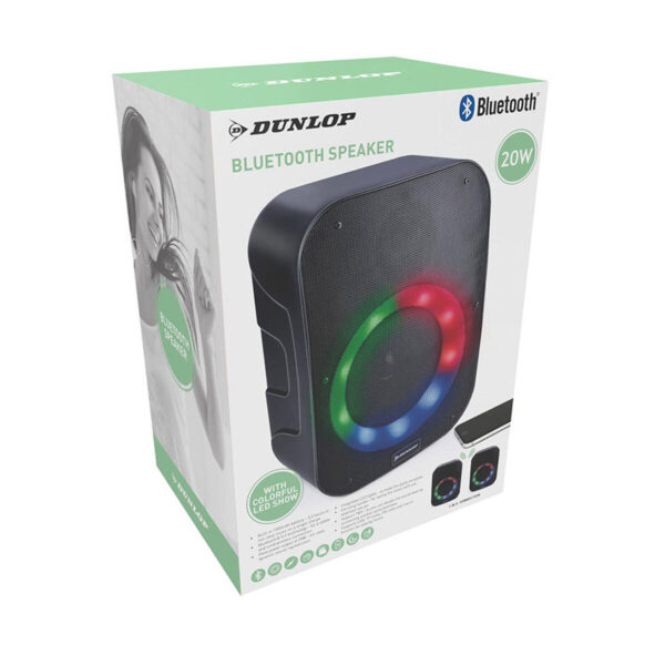 Bluetooth-Lautsprecher Dunlop TWS 20 W Schwarz – Bild 5