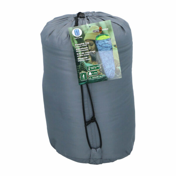 Schlafsack Camp Active Gelb Grau – Bild 2