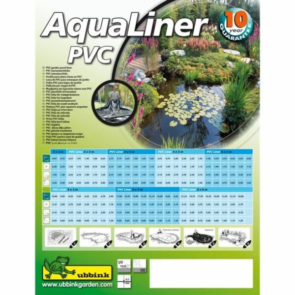 Teichfolie Ubbink AquaLiner PVC 0,5 mm 4 x 5 m – Bild 7