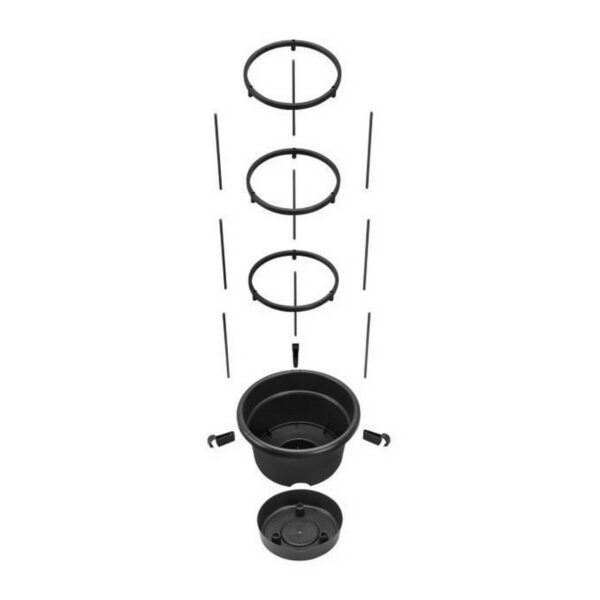 Blumentopf Elho Basics Tomato Schwarz (Ø 33 cm) – Bild 3
