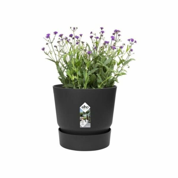 Blumentopf Elho Schwarz Kunststoff rund Moderne Ø 47 cm – Bild 3