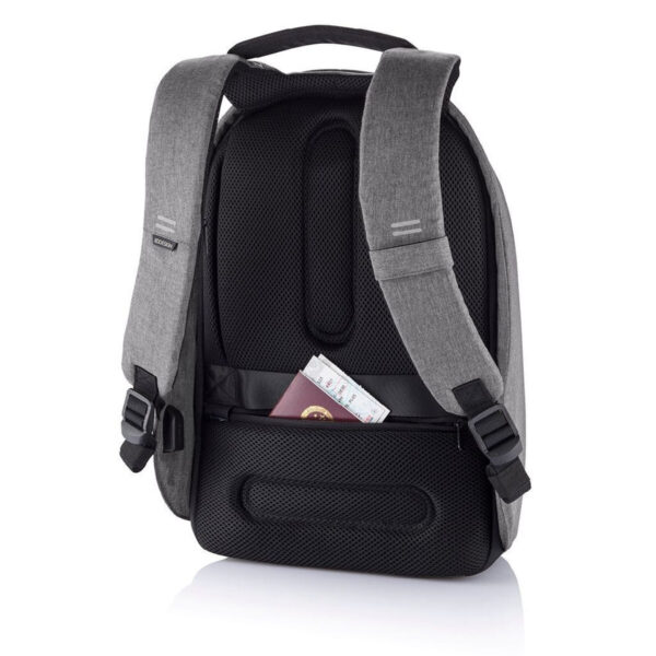 Diebstahlsicherer Rucksack XD Design Bobby Hero Small Grau – Bild 7
