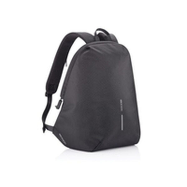 Diebstahlsicherer Rucksack XD Design Bobby Soft Schwarz – Bild 2