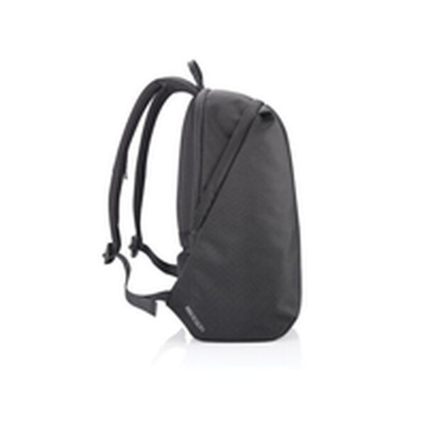 Diebstahlsicherer Rucksack XD Design Bobby Soft Schwarz – Bild 4