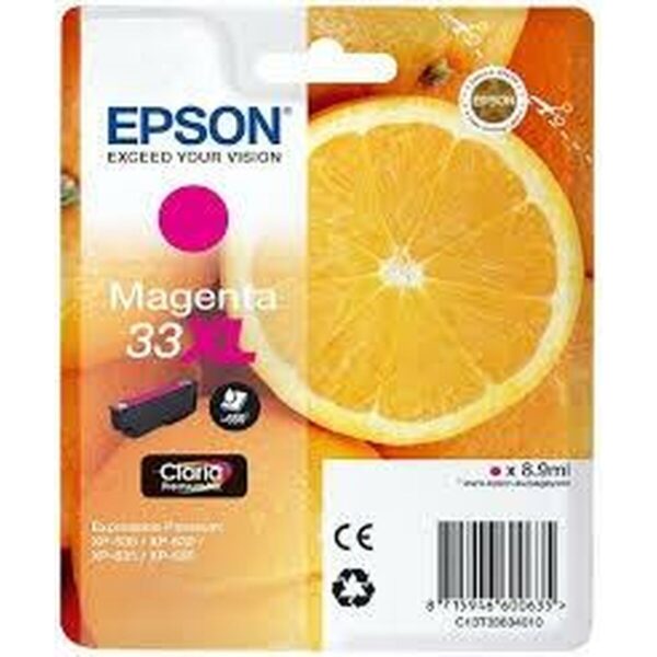 Original Tintenpatrone Epson C13T33634010 Rot Magenta – Bild 2