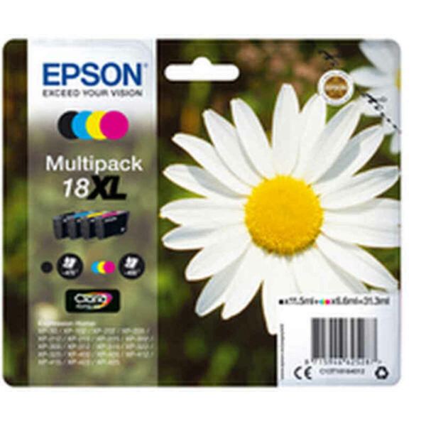 Original Tintenpatrone Epson C13T18164012 Bunt Schwarz/Zyanblau/Magenta/Gelb – Bild 2