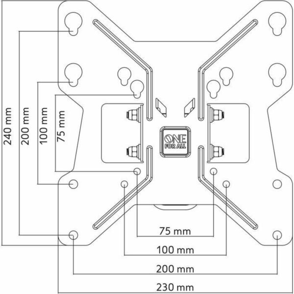 TV Halterung One For All WM2241 13"-32" 20 kg – Bild 3