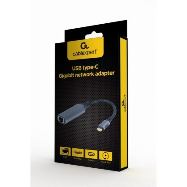 USB-C-zu-Ethernet-Adapter GEMBIRD A-USB3C-LAN-01 – Bild 3