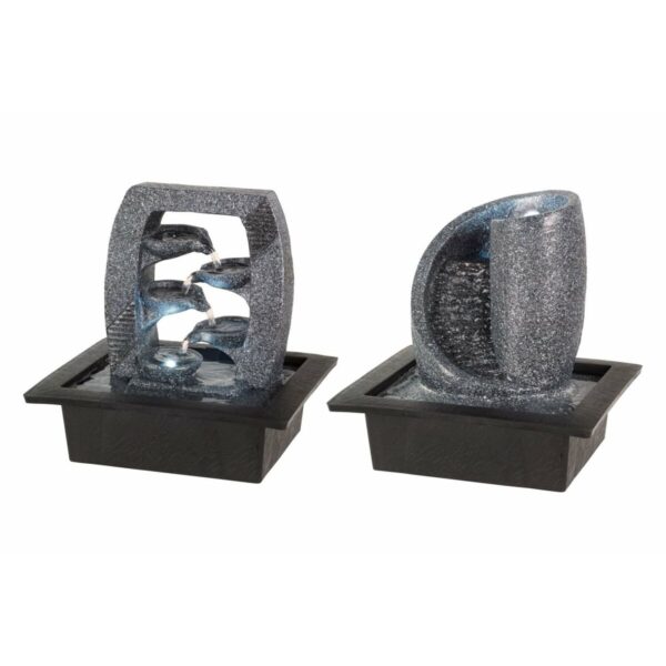 Gartenbrunnen Lumineo 894227 Polyesterharz 21,5 x 18,5 x 25 cm – Bild 2