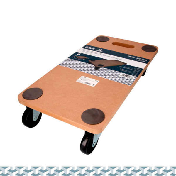 Plattform EDM Mit Rädern 58 x 30 x 12 cm 200 kg – Bild 2