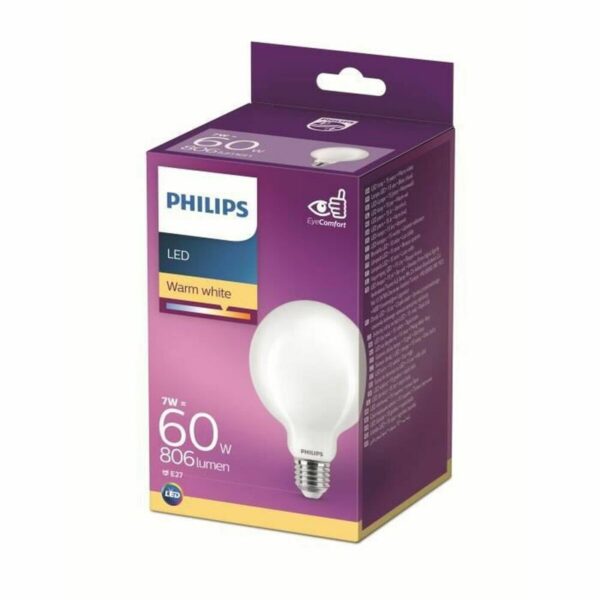 LED-Lampe Philips Equivalent 60 W Weiß E E27 (2700 K) – Bild 3