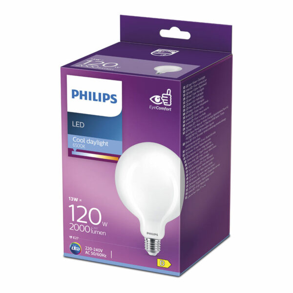 LED-Lampe Philips D 13 W E27 2000 Lm 12,4 x 17,7 cm (6500 K) – Bild 3