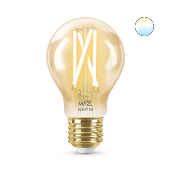 Glühbirne Wiz Bunt Gold F 7 W 50 W E27 – Bild 2