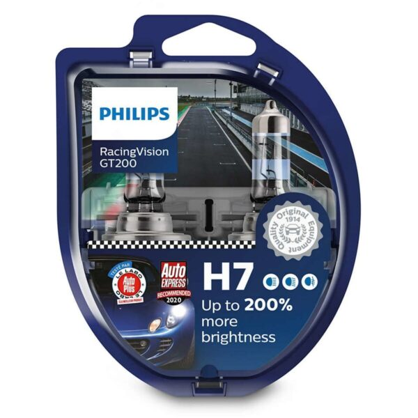 Autoglühbirne Philips 00577928 55 W PX26D 3500 K Halogenlampe Halogen H7 12 V (2 Stück) – Bild 4