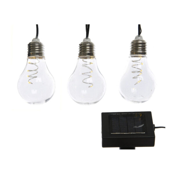 LED-Lichterkette Lumineo Außenbereich Solar Glühbirne (4,5 m) – Bild 2