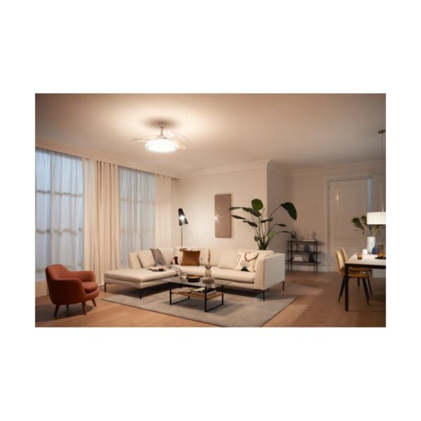 Deckenventilator mit Lampe Philips Atlas Weiß 35 W 28 W 4500 Lm – Bild 6