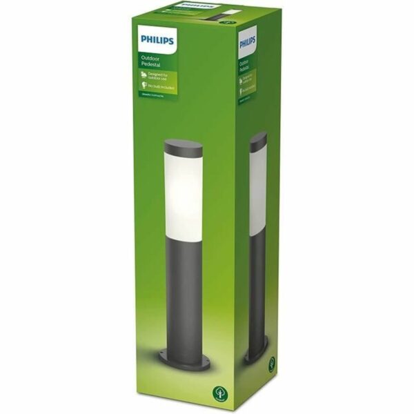 Lampe Philips Luminarias de exterior Anthrazit E27 230 V 2700 K – Bild 2