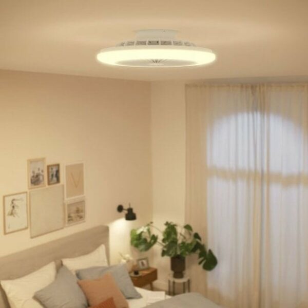 Deckenventilator mit Lampe Philips Weiß – Bild 4
