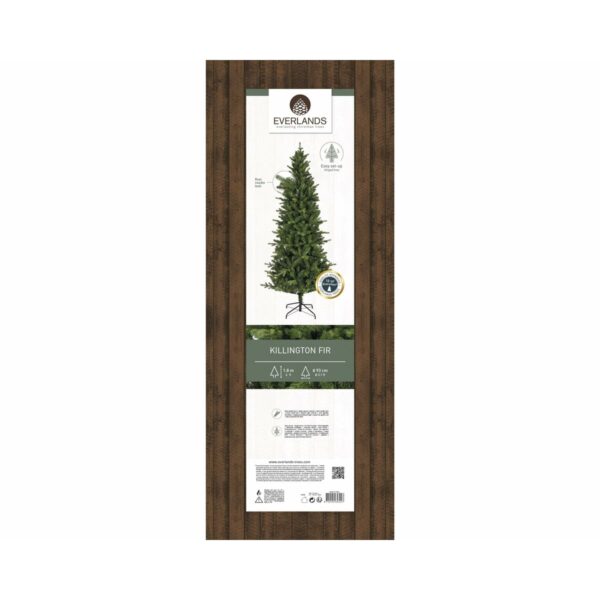 Weihnachtsbaum Everlands Killington grün PVC Metall polystyrol Tanne Ø 93 x 180 cm – Bild 6