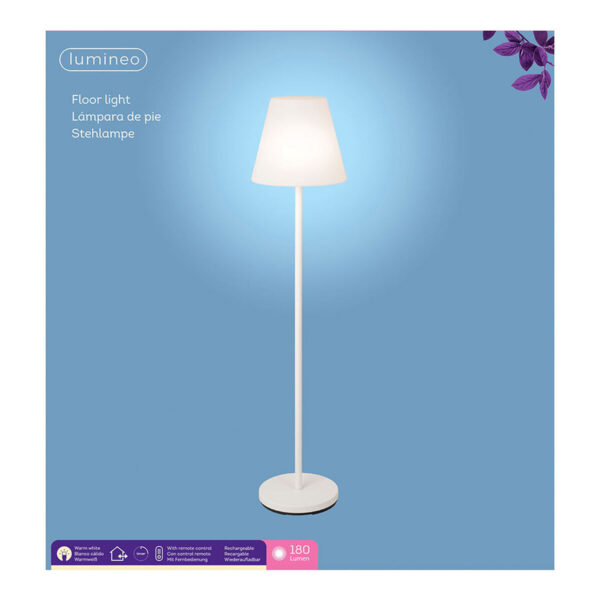 Stehlampe Lumineo 894460 150 cm Aufladbar – Bild 2