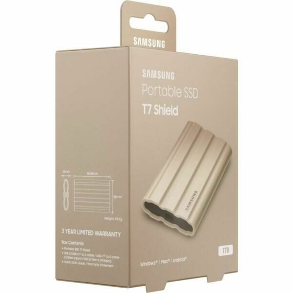 Externe Festplatte Samsung MU-PE1T0K 1 TB 1 TB SSD – Bild 2