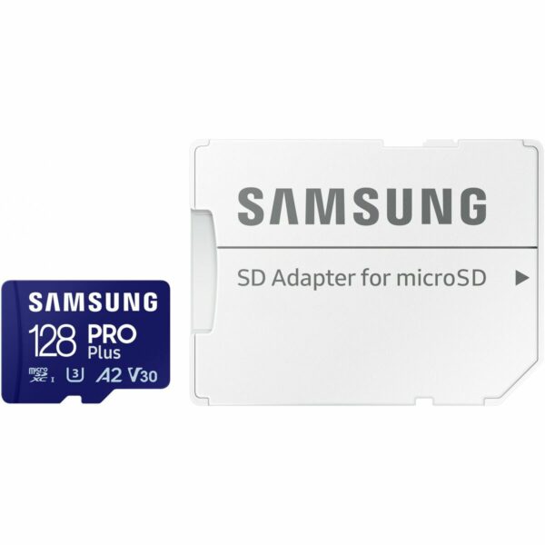 Mikro SD Speicherkarte mit Adapter Samsung MB-MD128SA/EU 128 GB – Bild 6