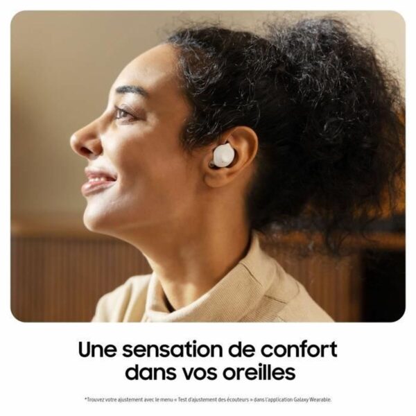 Kopfhörer Samsung Galaxy Buds FE Weiß – Bild 5