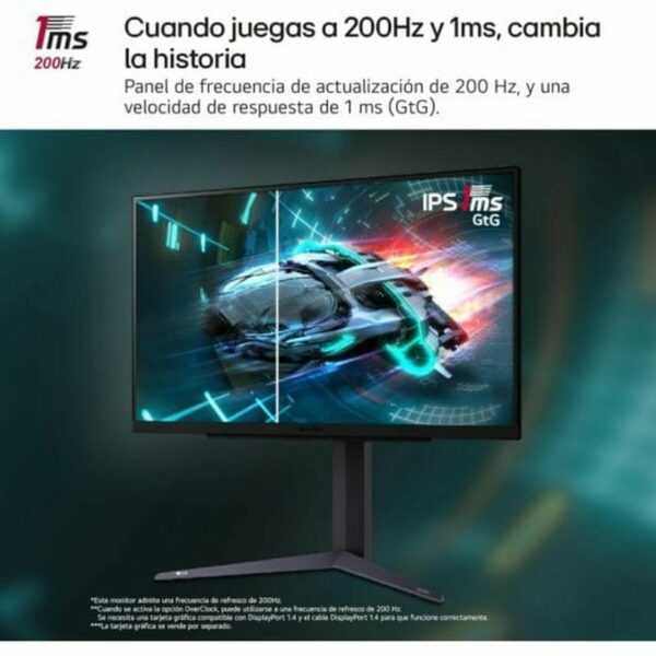 Gaming-Monitor LG 27GS75Q-B Quad HD 27" – Bild 8