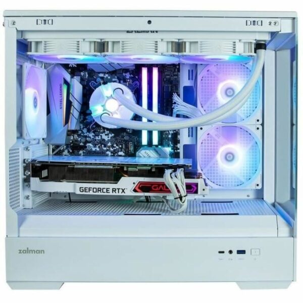 ATX Semi-Tower Gehäuse Zalman P30 Weiß – Bild 3