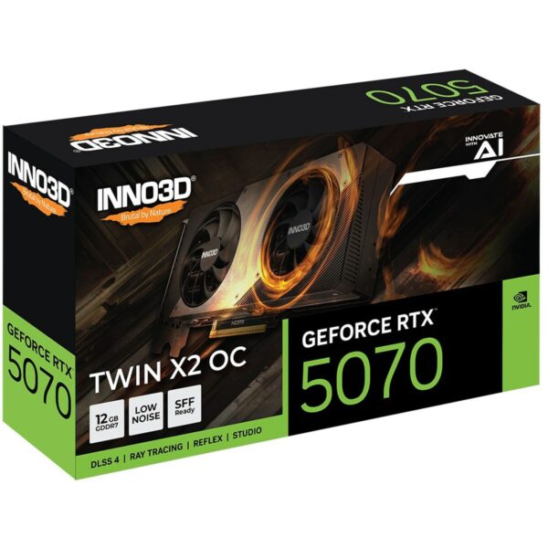 Grafikkarte INNO3D N50702-12D7X-195064N nvidia geforce rtx 5070 12 GB – Bild 2